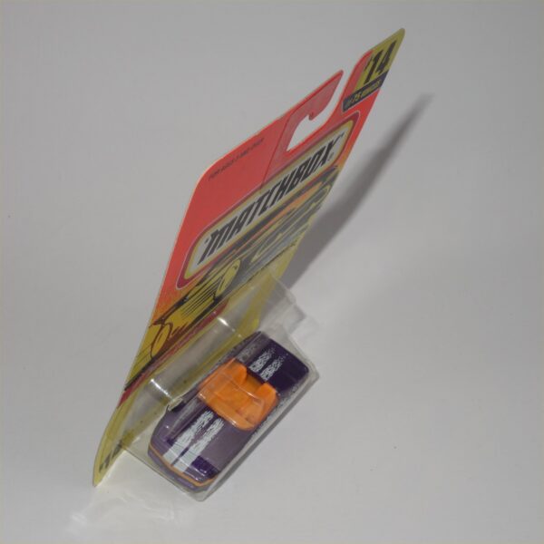 Matchbox Superfast No 14 1987 Chevrolet Corvette Open Top Purple - Image 4