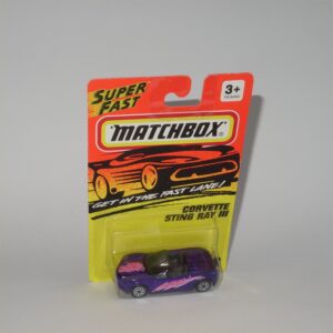 Matchbox Superfast No 38 Chevrolet Corvette Open Top Purple
