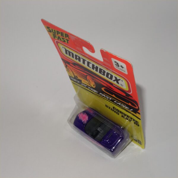 Matchbox Superfast No 38 Chevrolet Corvette Open Top Purple - Image 4