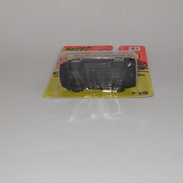 Matchbox Superfast No 14 1987 Chevrolet Corvette Open Top Black - Image 4