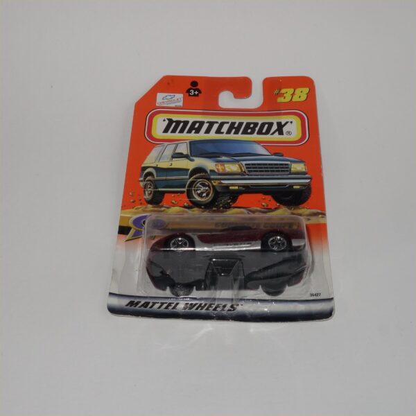 Matchbox No 38 Chevrolet Corvette Coupe Red - Image 2