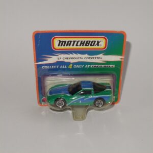 Matchbox Taco Bell Exclusive 97 Chevrolet Corvette Green