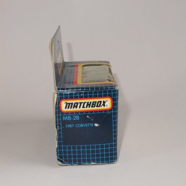 Matchbox 1987 Chevrolet Corvette Open Top Yellow - Image 4