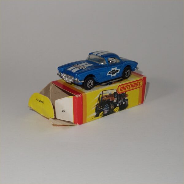 Matchbox 1962 Chevrolet Corvette Hard Top Blue