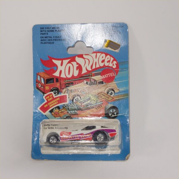 1983 Hot Wheels 2508 Chevrolet Corvette Vetty Funny - Image 2
