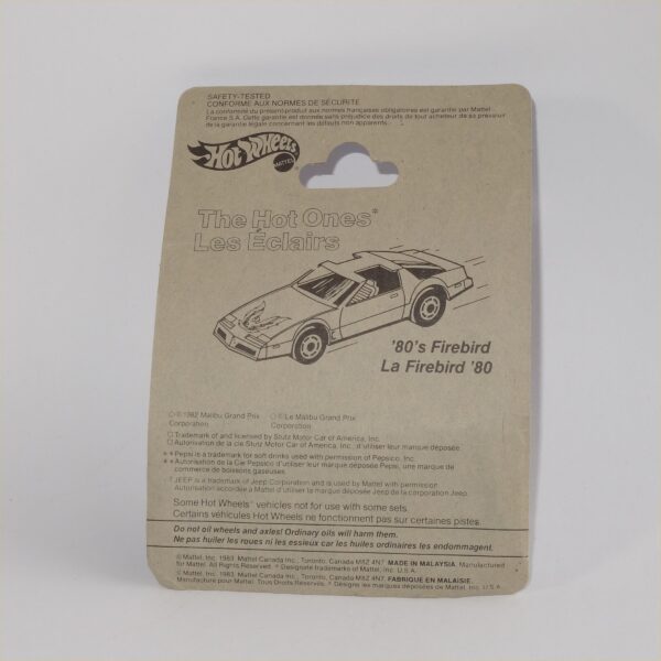 1983 Hot Wheels 2508 Chevrolet Corvette Vetty Funny - Image 4