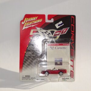 Johnny Lightning 1992 Chevrolet Corvette Red Open Top #34 of 50 
