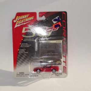 Johnny Lightning 2001 Chevrolet Corvette Red Open Top #48 of 50 