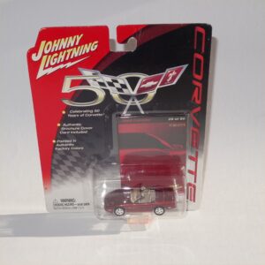 Johnny Lightning 1988 Chevrolet Corvette Red Open Top #28 of 50 