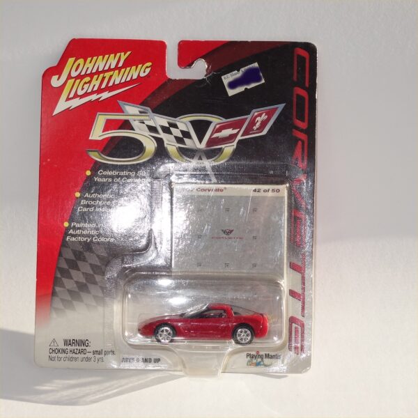 Johnny Lightning 1997 Chevrolet Corvette Red Hard Top #42 of 50