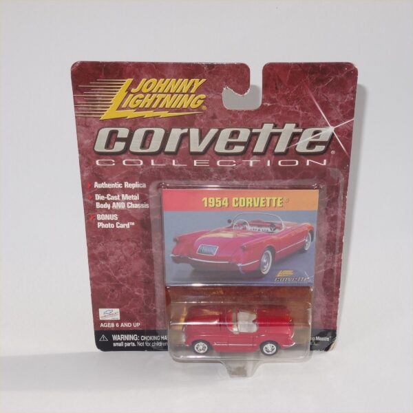 Johnny Lightning 1954 Chevrolet Corvette Red Open Top