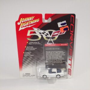 Johnny Lightning 1983 Chevrolet Corvette White Hard Top #22 of 50 