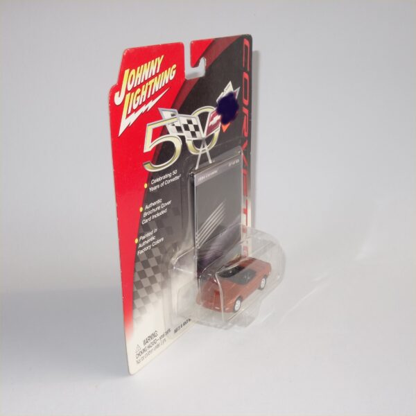Johnny Lightning 1994 Chevrolet Corvette Torch Red Hard Top #37 of 50 - Image 6