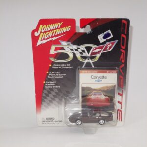 Johnny Lightning 1979 Chevrolet Corvette Dark Brown Hard Top #21 of 50