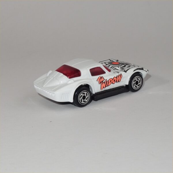 Matchbox #MB2 Chevrolet Corvette Grand Sport The Widow White - Image 4