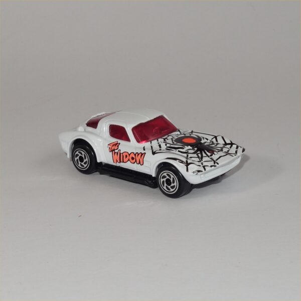 Matchbox #MB2 Chevrolet Corvette Grand Sport The Widow White - Image 5