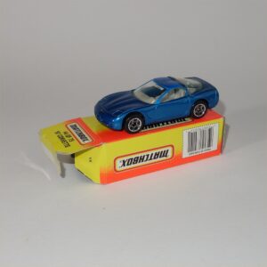 Matchbox 1997 Chevrolet Corvette Hard Top Blue 