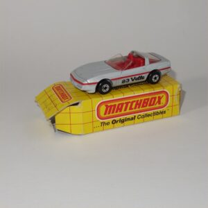 Matchbox 1983 Chevrolet Corvette Grey #01-00-14