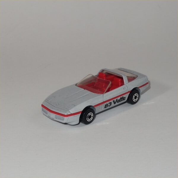 Matchbox 1983 Chevrolet Corvette Grey #01-00-14 - Image 3
