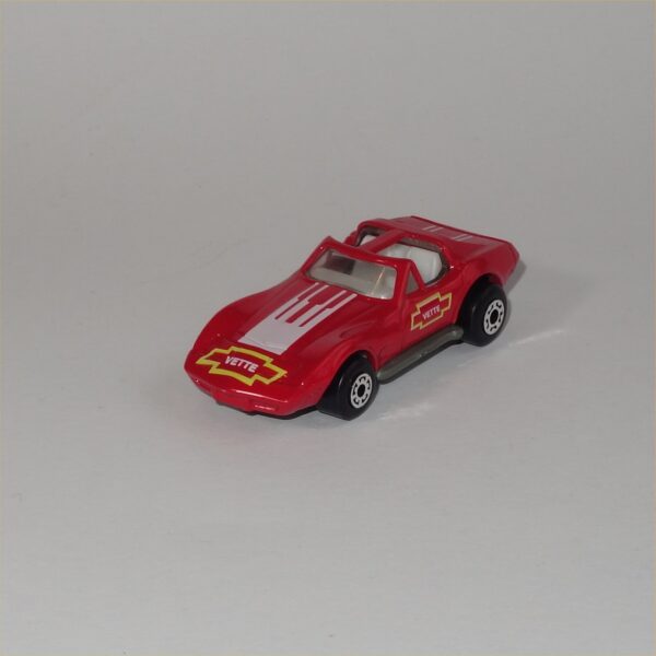 Matchbox #MB58 Chevrolet Corvette "T" Top Red - Image 3