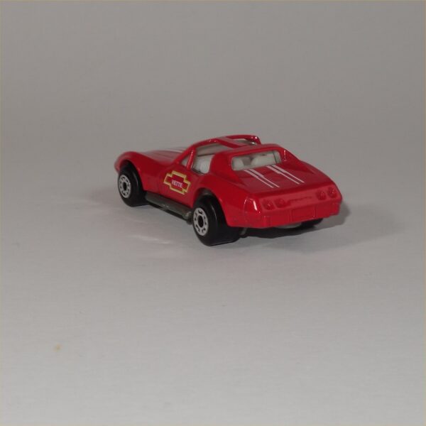 Matchbox #MB58 Chevrolet Corvette "T" Top Red - Image 4
