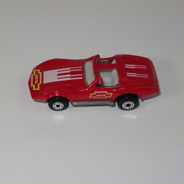 Matchbox #MB58 Chevrolet Corvette "T" Top Red - Image 7