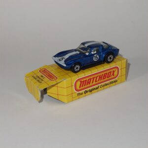 Matchbox #MB2 Chevrolet Corvette Grand Sport Blue