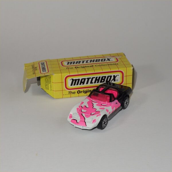 Matchbox #MB58 Chevrolet Corvette "T" Top Multi Coloured - Image 2