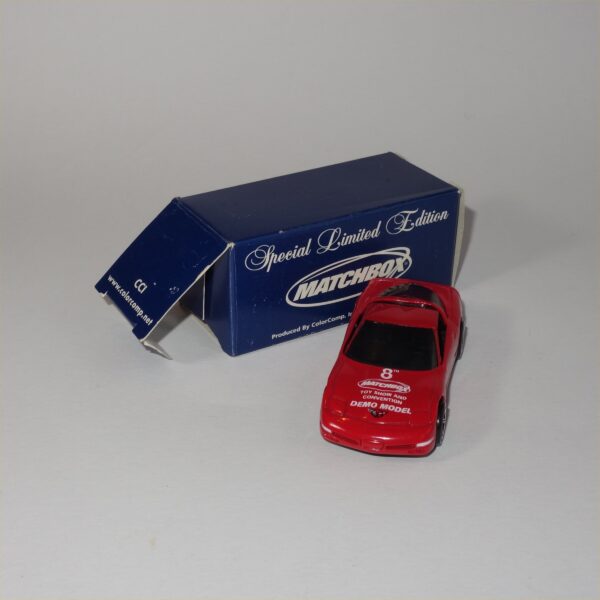 Matchbox Limited Edition 1997 Chevrolet Corvette Hard Top Red - Image 2