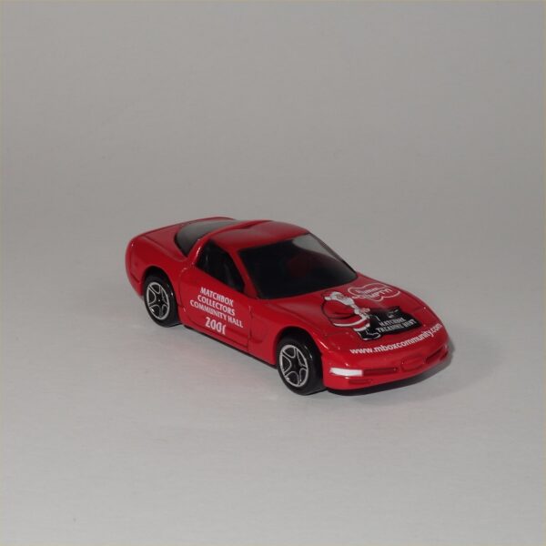 Matchbox 2001 Collectors Limited Edition 97 Chevrolet Corvette Hard Top Red - Image 6