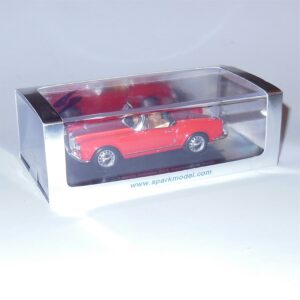 A Spark Lancia Aurelia B24 Convertible Red 1955 Mint Boxed. Resin cast model 1:43 scale