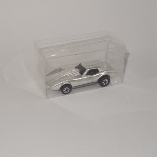 1992 Hot Wheels Gleam Team Corvette Sting Ray Silver #1793