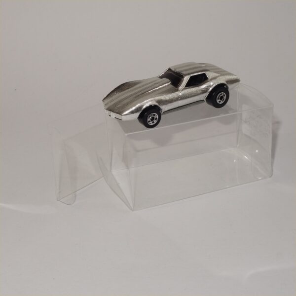 1992 Hot Wheels Gleam Team Corvette Sting Ray Silver #1793