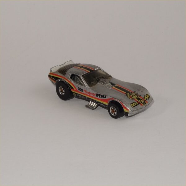 1982 Hotwheels Corvette Vetty Funny Tom McEwen Mongoose Funny Car #2508 - Image 6