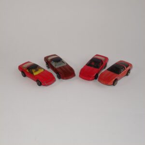 Hotwheels Corvettes Selection x 4 Loose Models Lot#1045