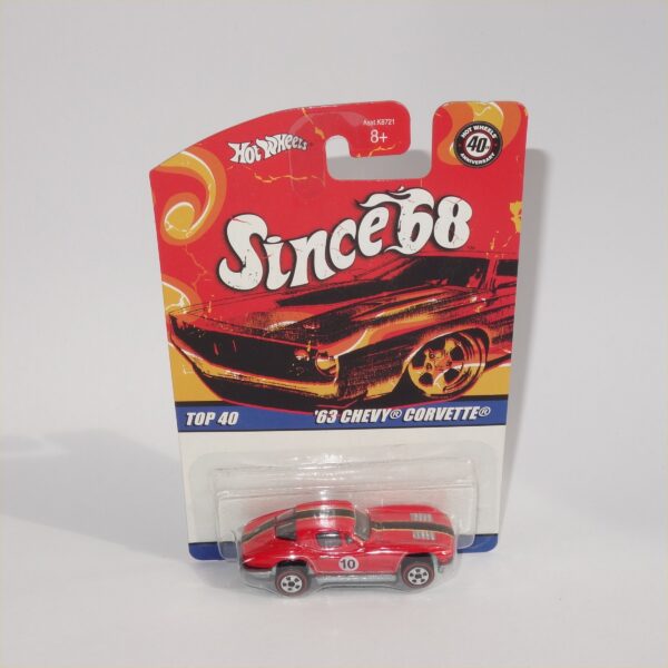 Mattel Hot Wheels Since '68  1963 Chevrolet Corvette - Image 4