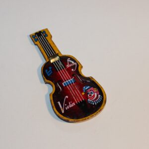 Vintage Japan Whistle Party Favour Show Bag Lucky Violin Image