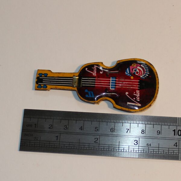 Vintage Japan Whistle Party Favour Show Bag Lucky Violin Image