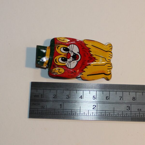 Vintage Japan Clicker Party Favour Show Bag Friendly Lion Image