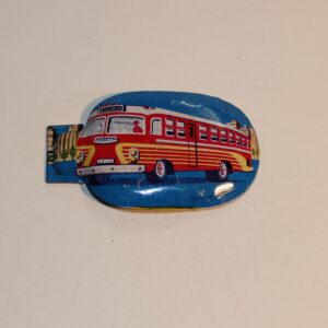 Vintage Japan Clicker Party Favour Show Bag American Bus Image