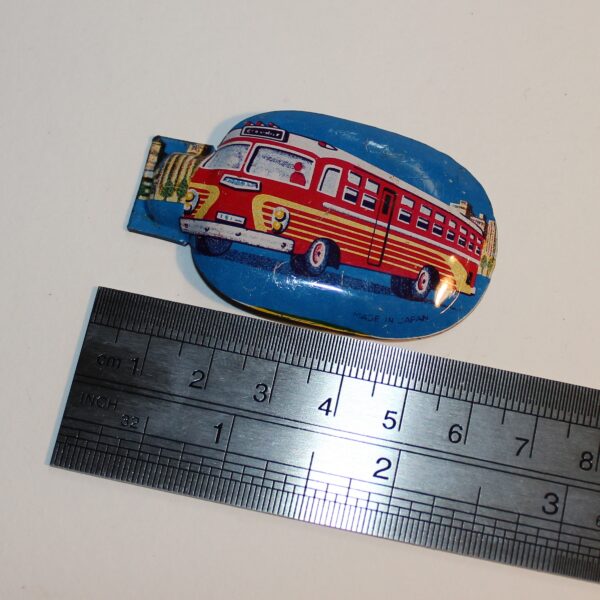 Vintage Japan Clicker Party Favour Show Bag American Bus Image