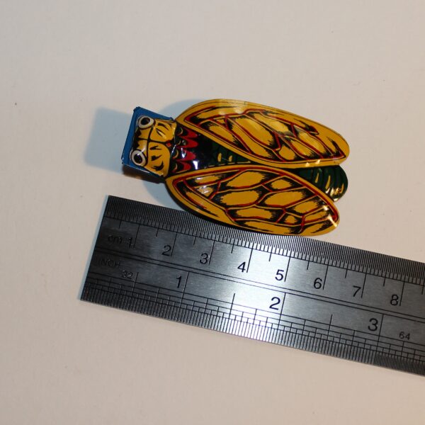 Vintage Japan Clicker Party Favour Show Bag Beetle Butterfly Image