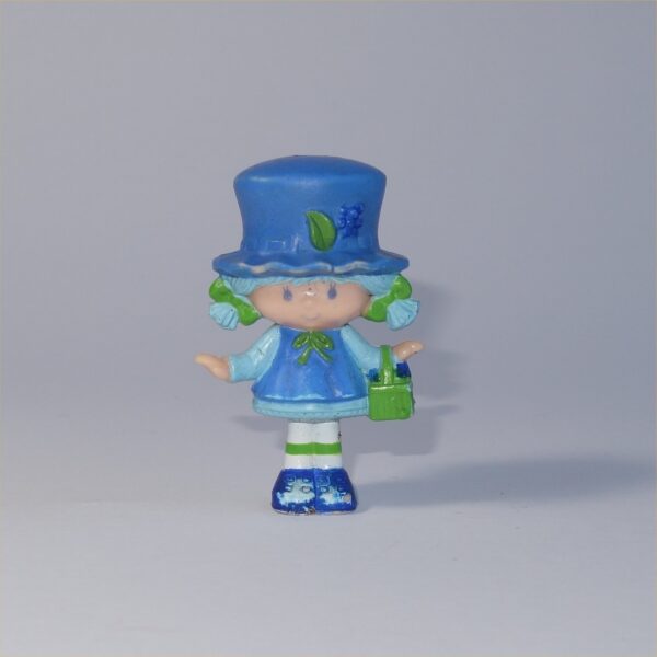 Strawberry Shortcake 1981 Blueberry Muffin with a Basket PVC Figurine - Image 2