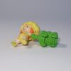 Strawberry Shortcake 1982 Apple Dumplin Pulling a Cart of Apples PVC Figurine - Image 4