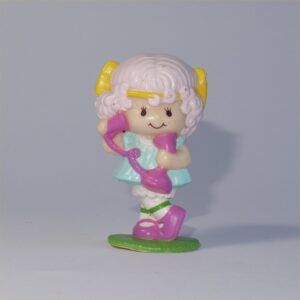 Strawberry Shortcake 1982 Angel Cake on a Phone PVC Figurine 