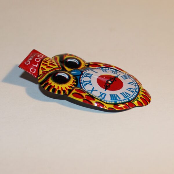 Vintage Japan Clicker Party Favour Show Bag Owl Clock Image - Image 2