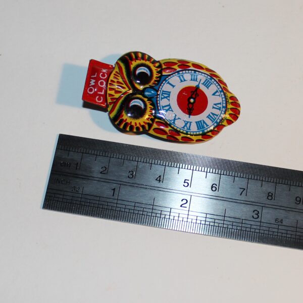 Vintage Japan Clicker Party Favour Show Bag Owl Clock Image