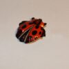Vintage Japan Lapel Pin Badge Party Favour Show Bag Red Lady Bird Image