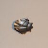 Vintage Japan Lapel Pin Badge Party Favour Show Bag Red Lady Bird Image