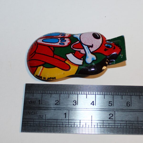 Vintage Japan Clicker Party Favour Show Bag Huckleberry Dog Hound Image